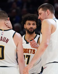 开云体育网址-几胜？掘金未来6场对手：湖人、尼克斯、雷霆、火箭、马刺、湖人